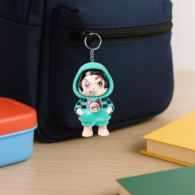 Cartoon Character Design Cute Action Figure Keychain (Mix Design & 1 Pc) - Image 3