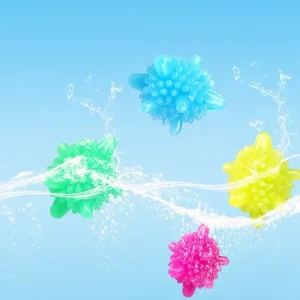 Soft Star Laundry Dryer Balls 20 Pieces Multi-Color Clothes Softener