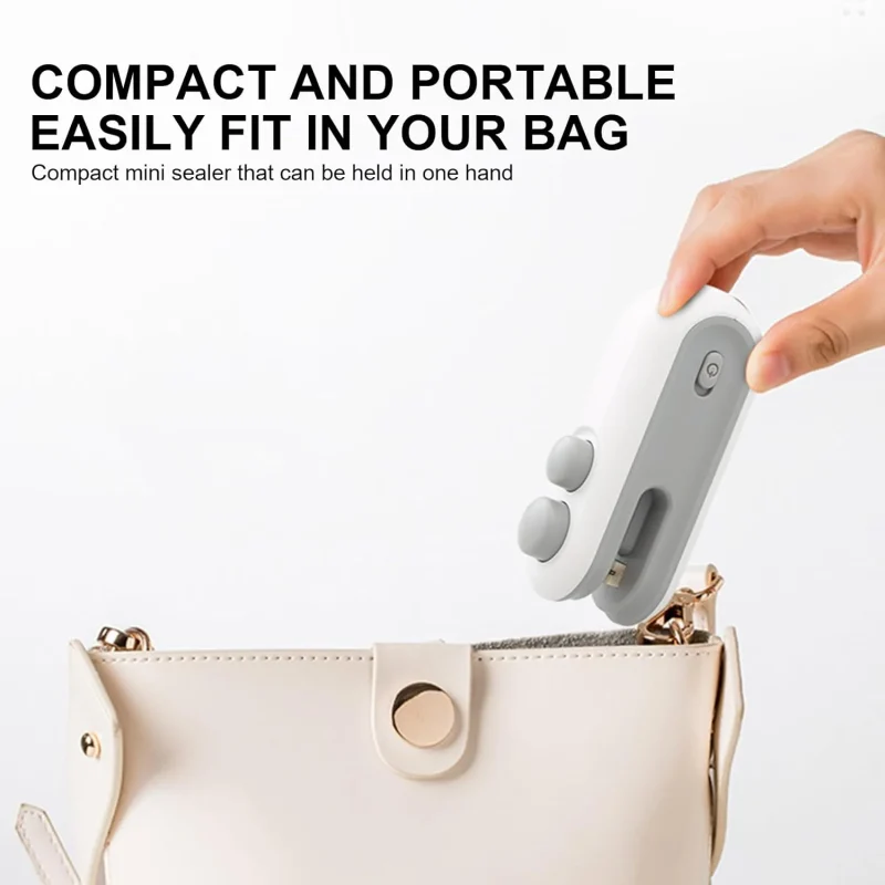 Mini Bag Sealer, 2 in 1 Seal & Cutter Heat Sealers - Image 9
