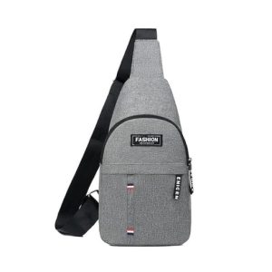 Waterproof Waist Bag, Shoulder Bags USB Charging Earphone Hook Sling Travel Bag