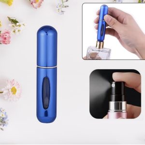 Mini Portable Perfume Empty Spray Bottle (1 Pc / Random Color)