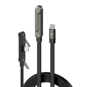 240W Type C Ultra Fast Charging Cable With Foldable Stand